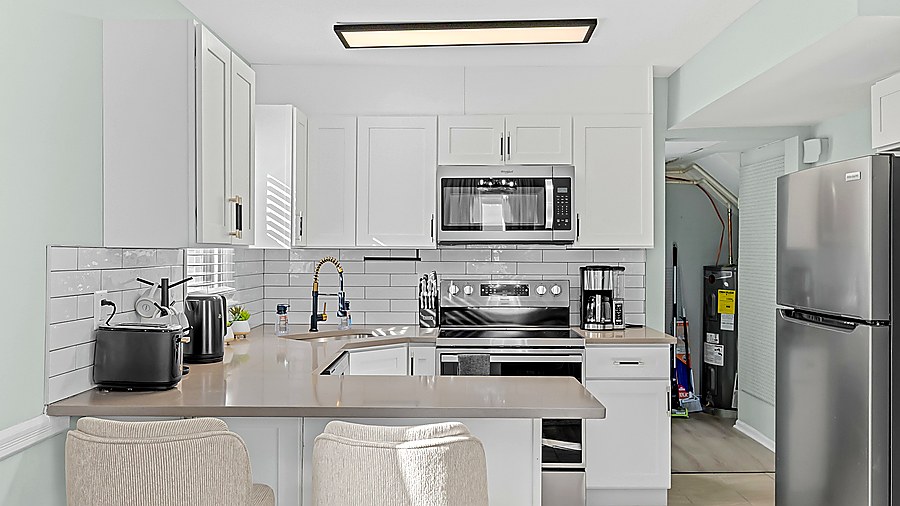 Stainless steel appliances